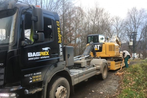 Bagrex - zemní práce a autodoprava